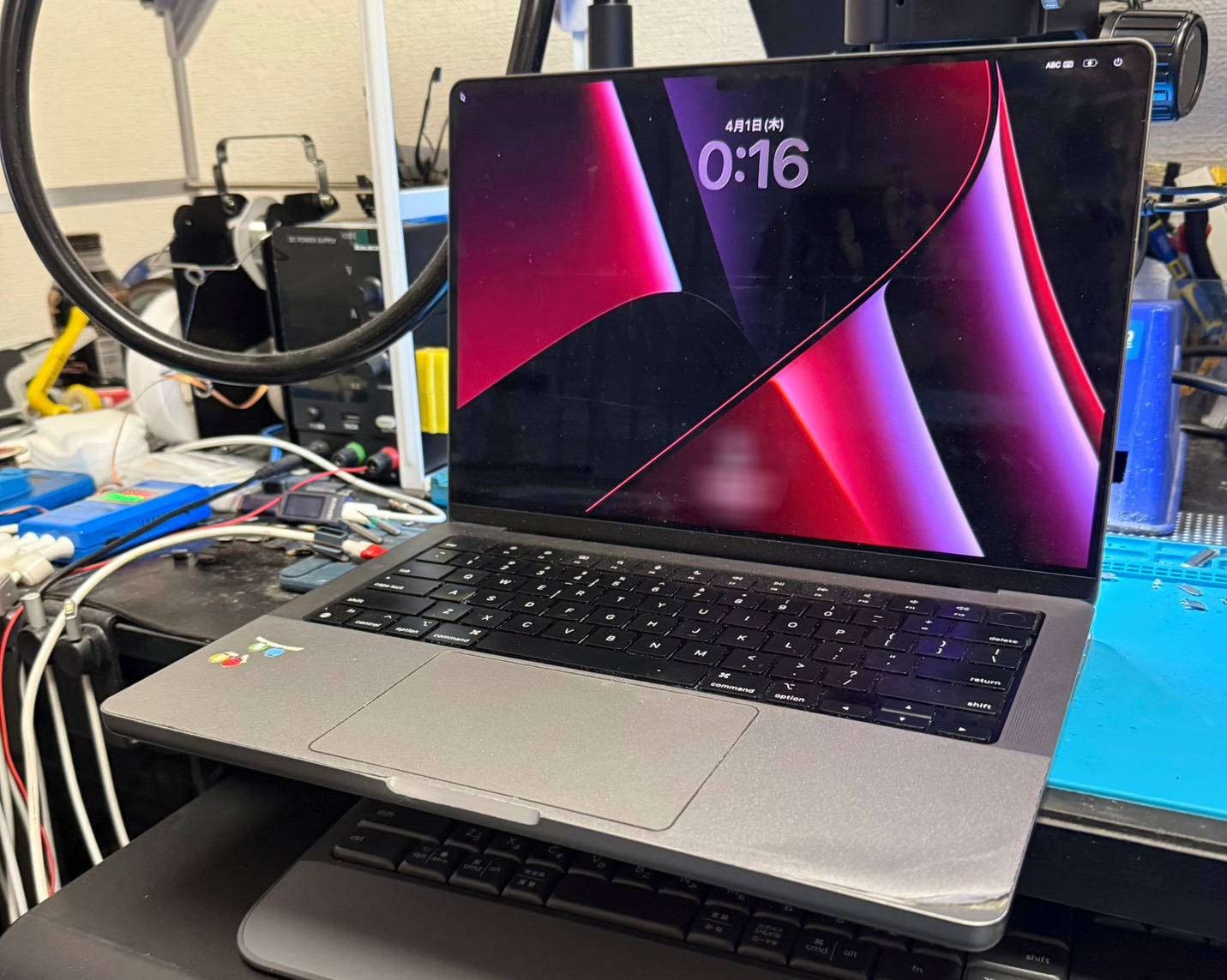 MacBook Pro A2442 修理完了・正常起動確認