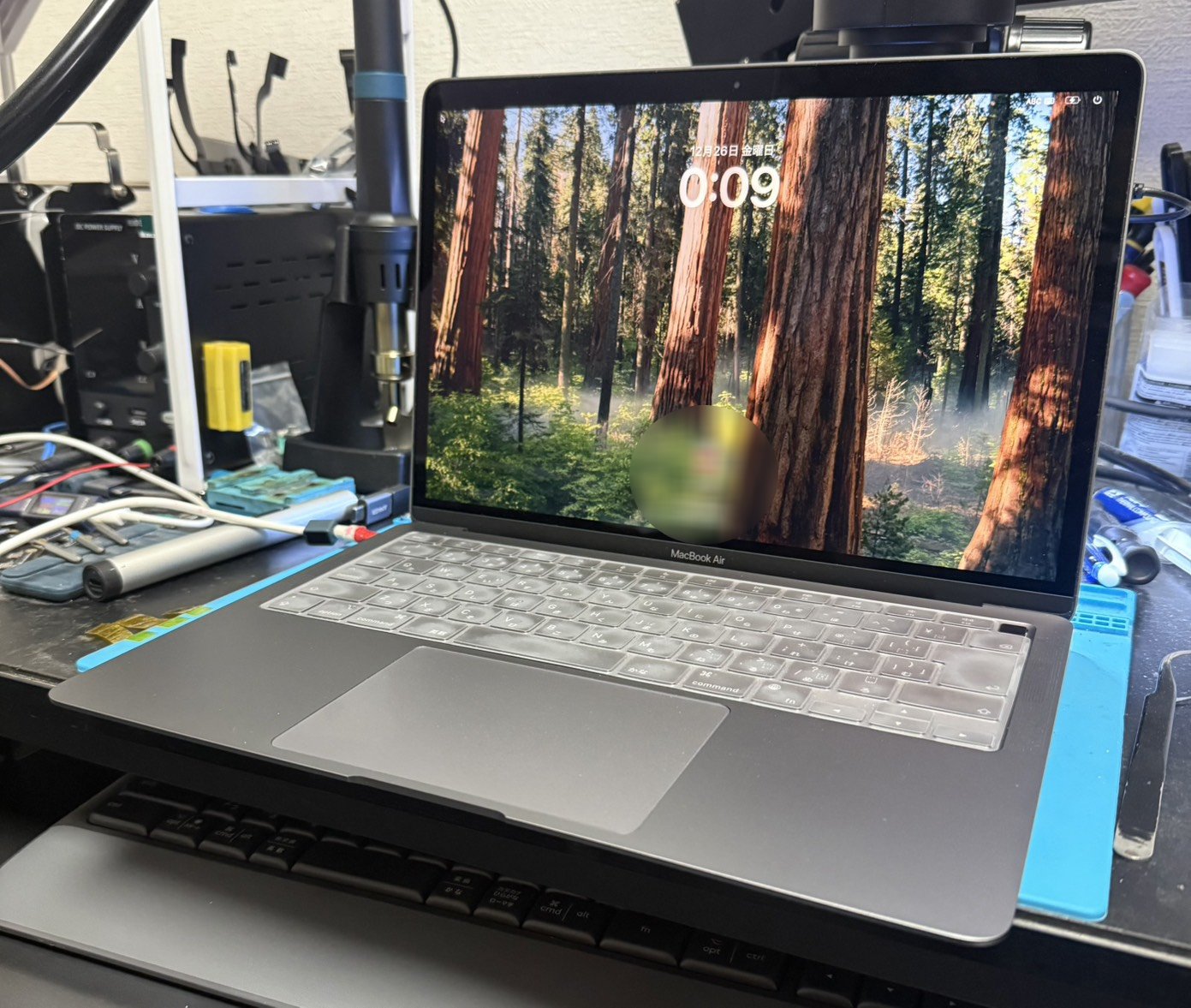 MacBook Air A2337 修理完了 正常起動
